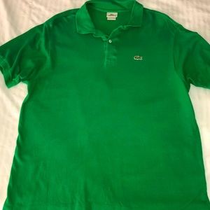 Kelly green Lacoste Polo